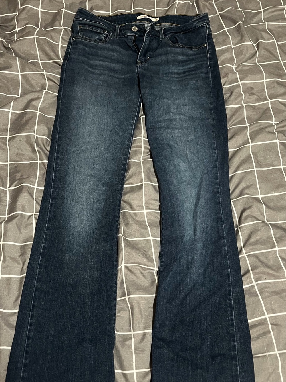 Levi's Dark Wash Blue Bootcut Jeans